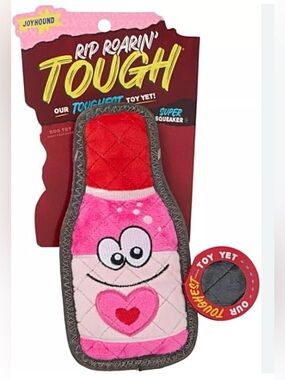 🆕 Joyhound Rip Roarin' Wine Bottle
Delivery Near Me Plush Heart Squeaky Dog Toy